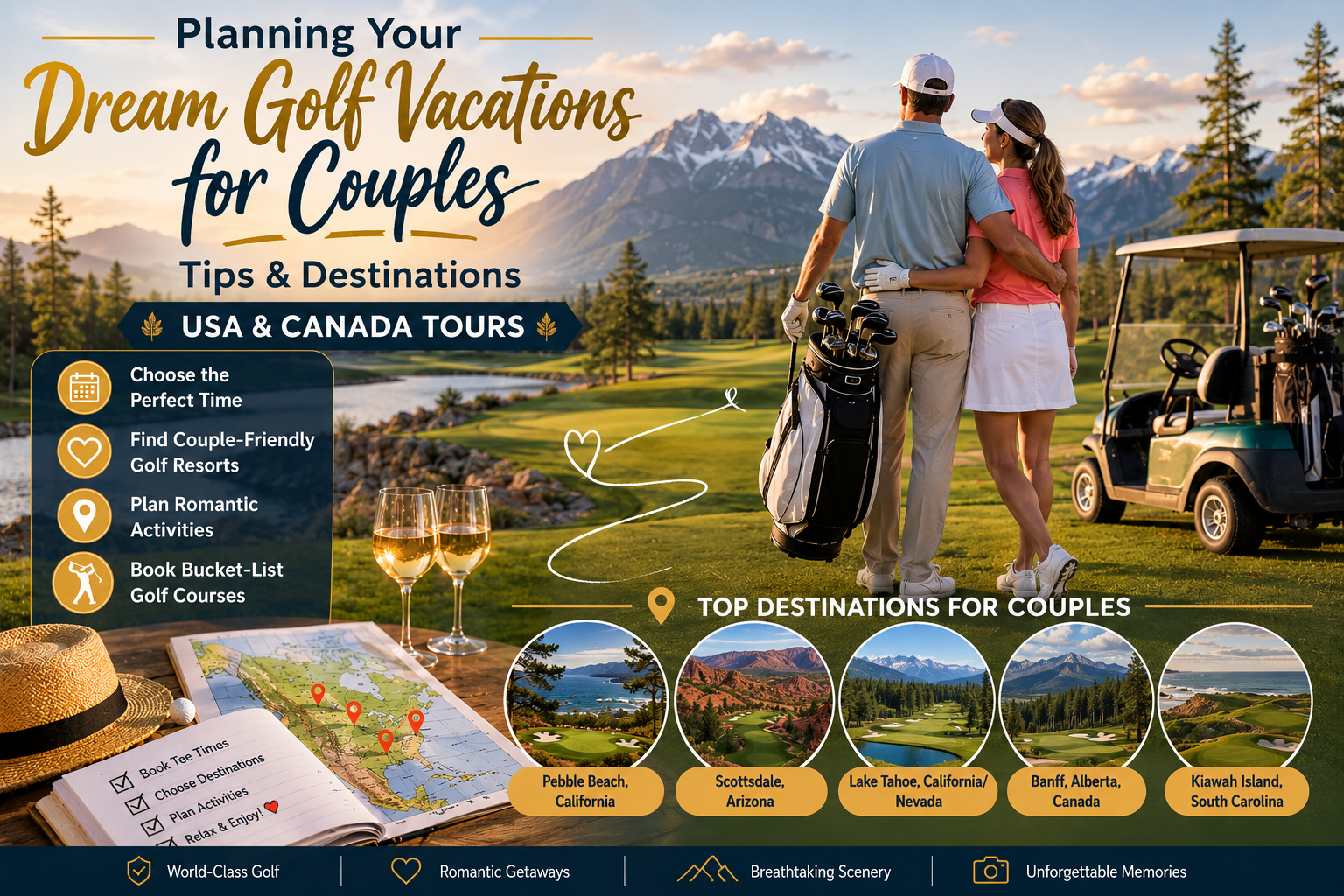 Planning Your Dream Golf Vacations for Couples: Tips and Destinations