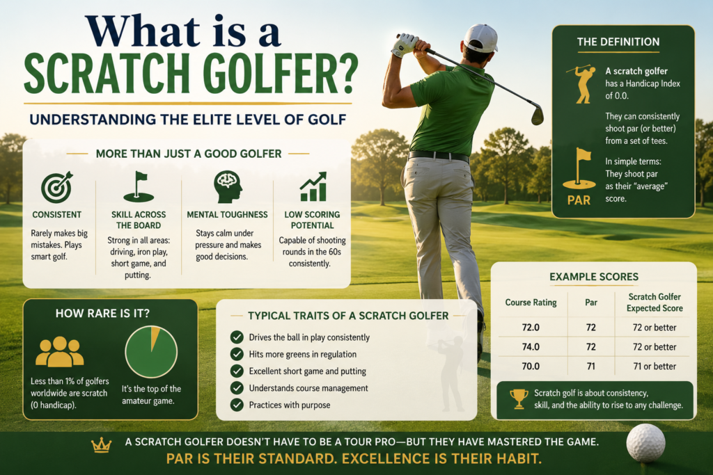 What is a scratch golfer? Understanding the elite level of golf